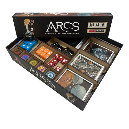Arcs Board Game Organizer Insert