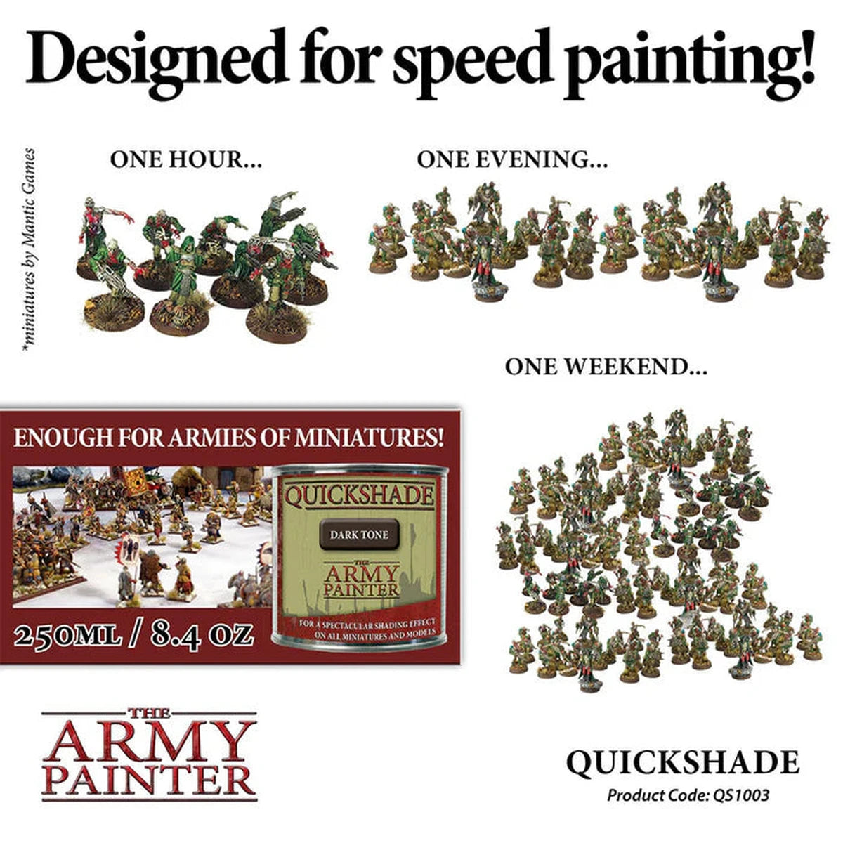 Army Painter: Quick Shade: Dark Tone