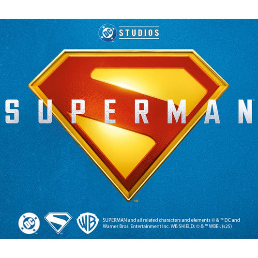 Superman 2025: Logo Die Cut Vinyl Sticker - 3"