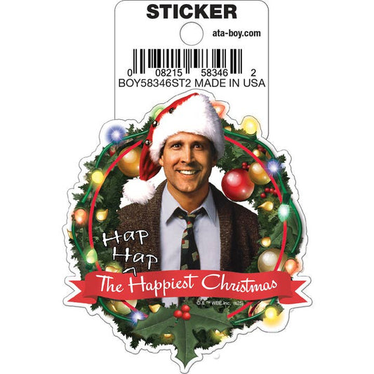 Christmas Vacation: Happiest Couple Die Cut Vinyl Sticker - 3"