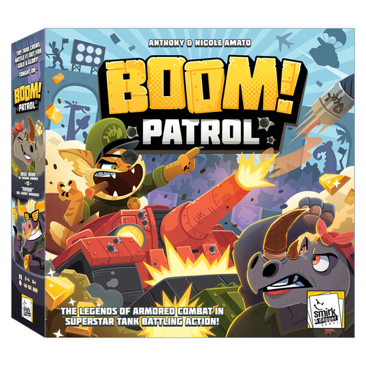 Boom Patrol - Superstar Tank Battling Action for 2 to 4!