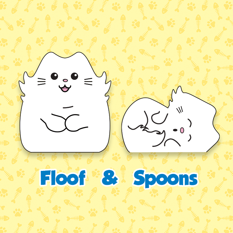 Boop Kitten Kaboodles: Floof & Spoons