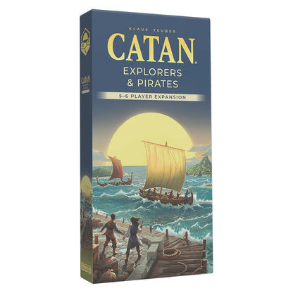 CATAN – Explorers & Pirates 5-6 Player Expansion 6th Edition 2025