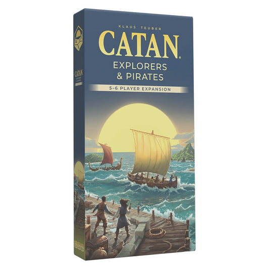 CATAN – Explorers & Pirates 5-6 Player Expansion 6th Edition 2025