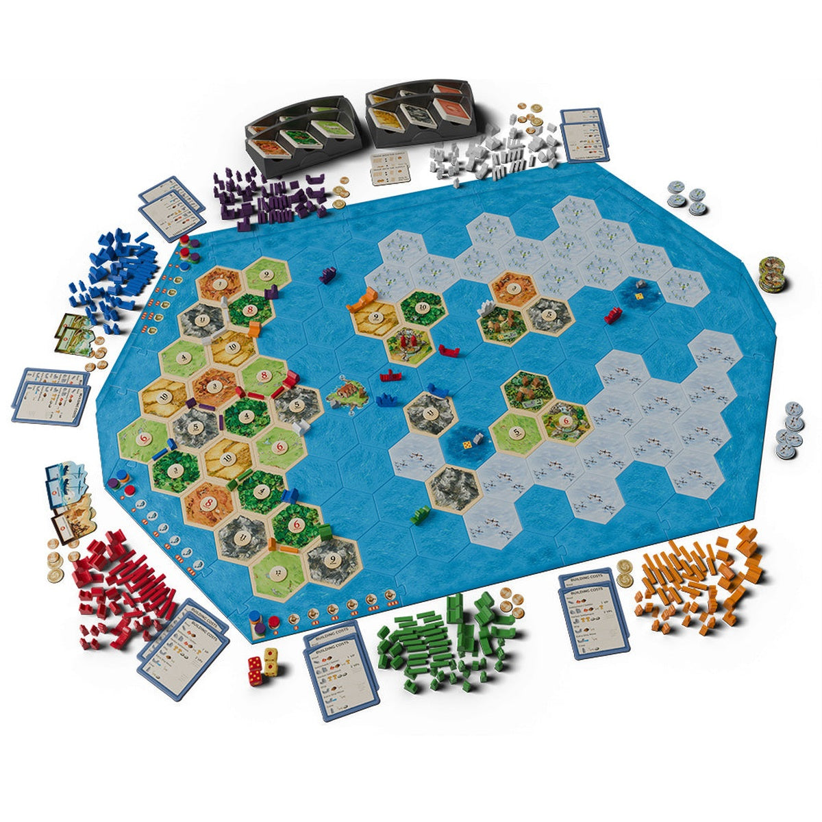 CATAN – Explorers & Pirates 5-6 Player Expansion 6th Edition 2025