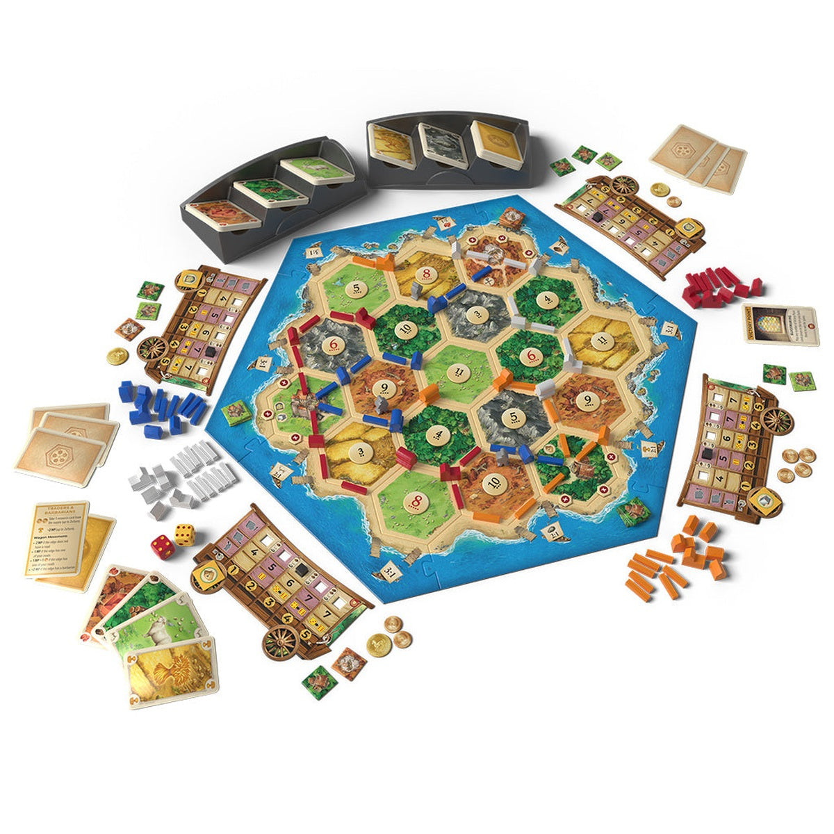 CATAN – Traders & Barbarians Expansion 6th Edition 2025