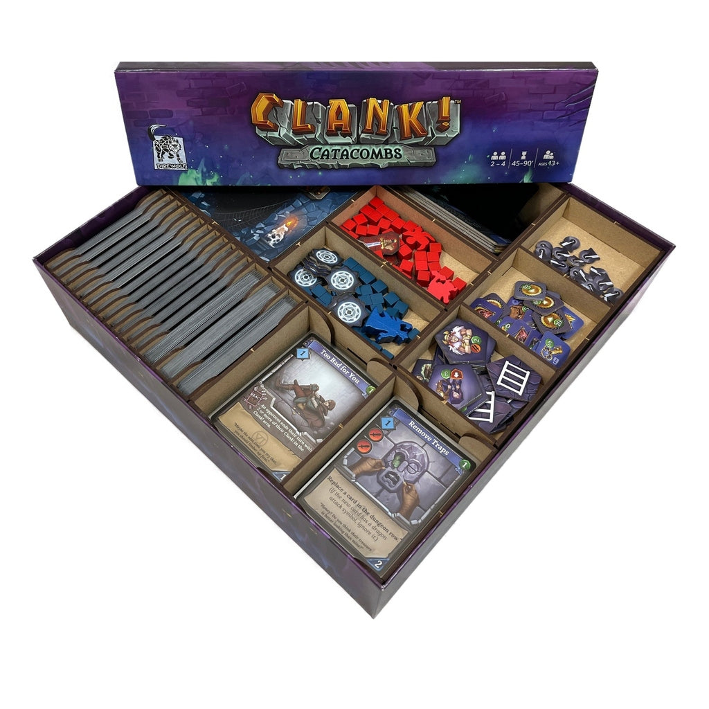 Clank! Catacombs Board Game Organizer Insert