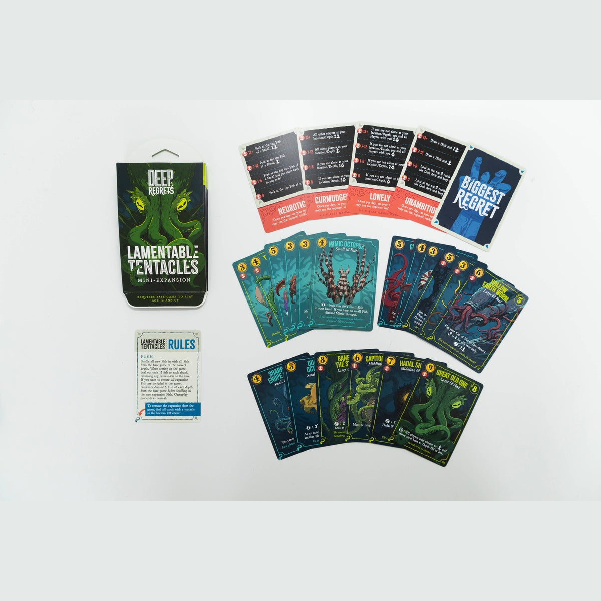 Deep Regrets: Lamentable Tentacles Mini Expansion