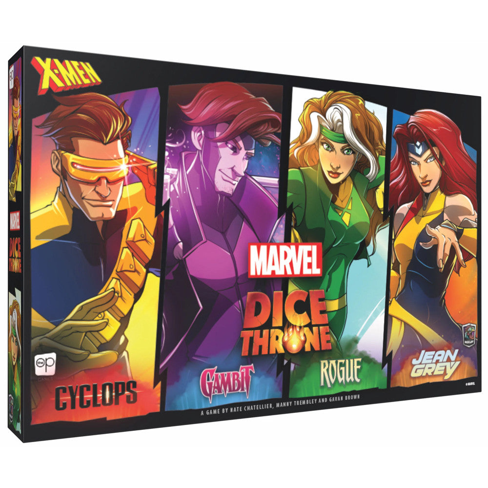 Dice Throne: Marvel X-Men Box 2 Cyclops, Gambit, Rogue, Jean Grey New Arrival