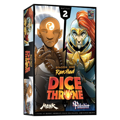 Dice Throne: Monk vs Paladin