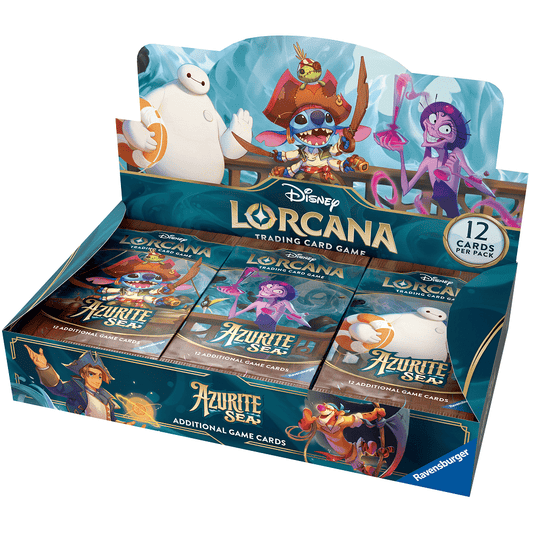 Disney Lorcana TCG: Azurite Sea Booster Box