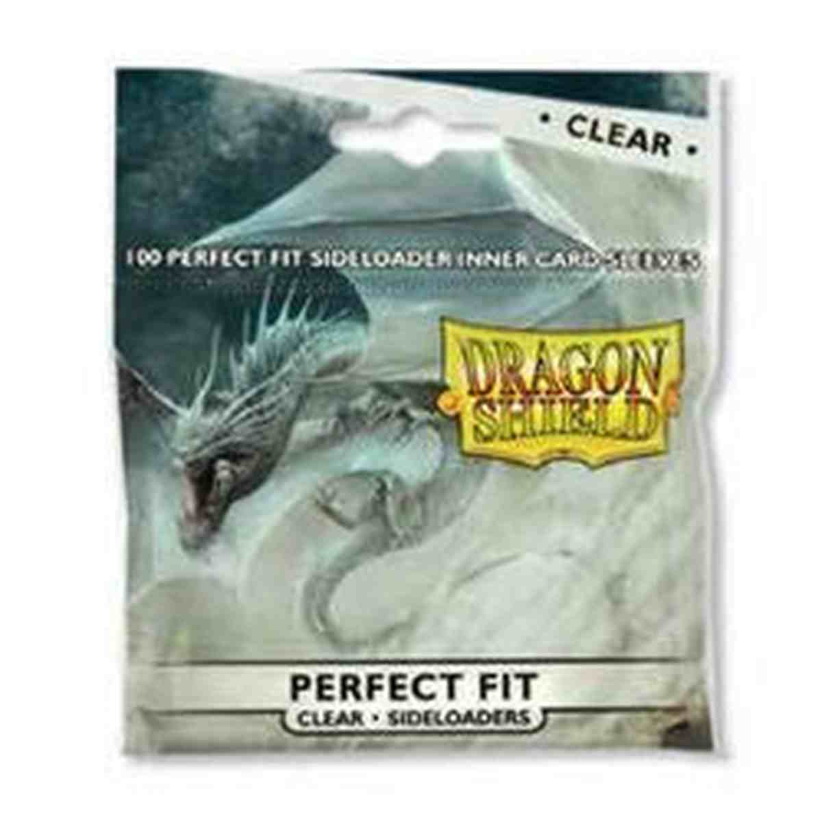 Dragon Shield Sleeves: Perfect Fit - Clear Sideloaders 100