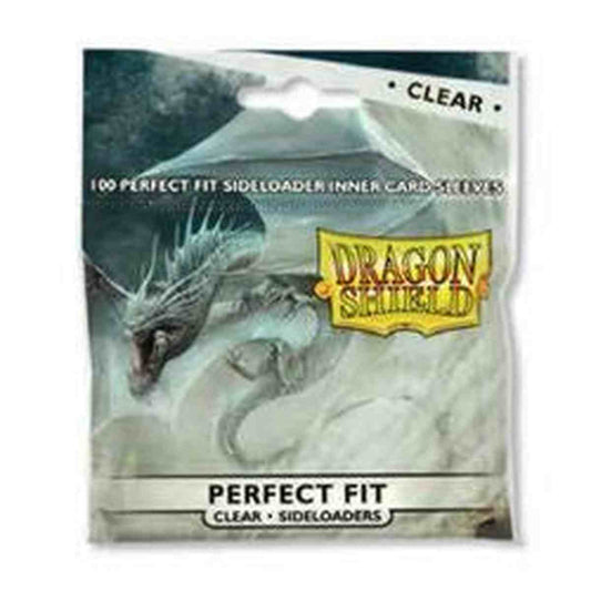 Dragon Shield Sleeves: Perfect Fit - Clear Sideloaders 100