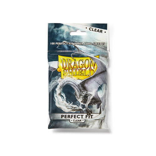 Dragon Shield Sleeves: Perfect Fit - Clear Toploaders 100