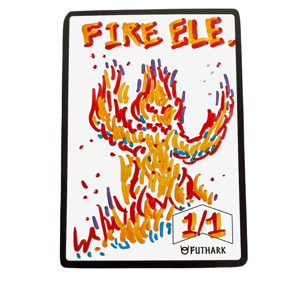 Erasable MTG Tokens – Set of 60 Double-Sided Proxy Cards for Magic: The Gathering