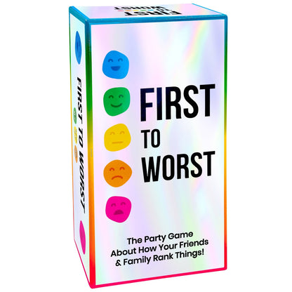 FIRST TO WORST: How Your Friends & Family Rank Things Game