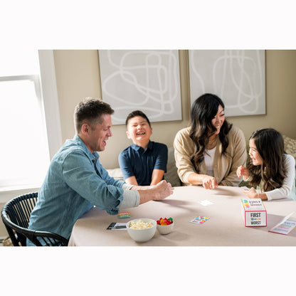 FIRST TO WORST: How Your Friends & Family Rank Things Game