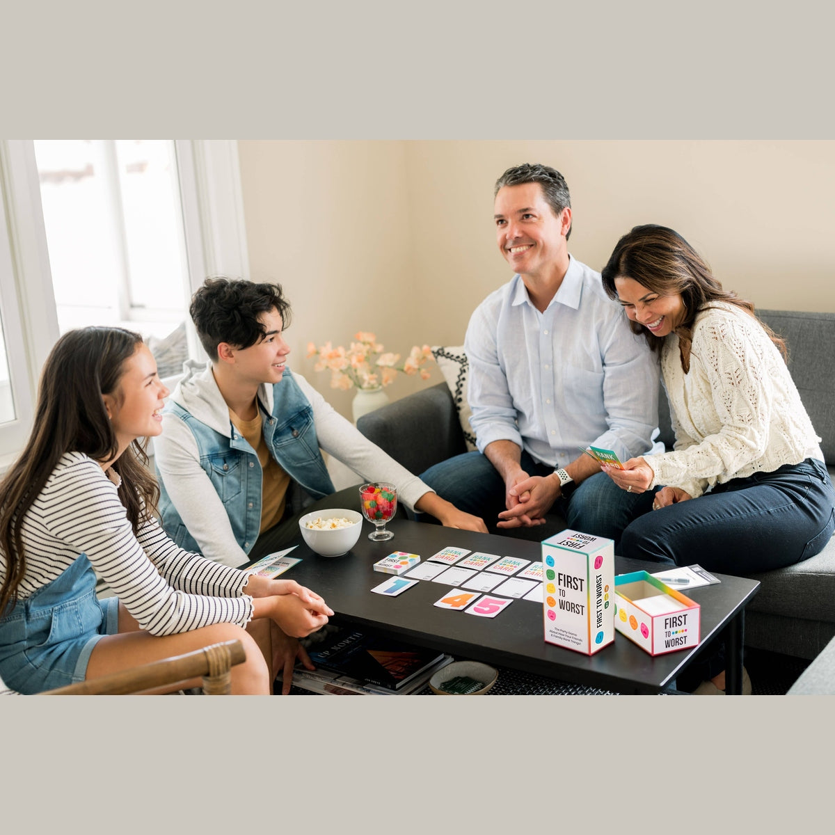 FIRST TO WORST: How Your Friends & Family Rank Things Game