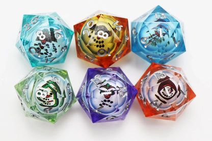 Foam Brain Dice Snow Quest Mystery Loot Pack