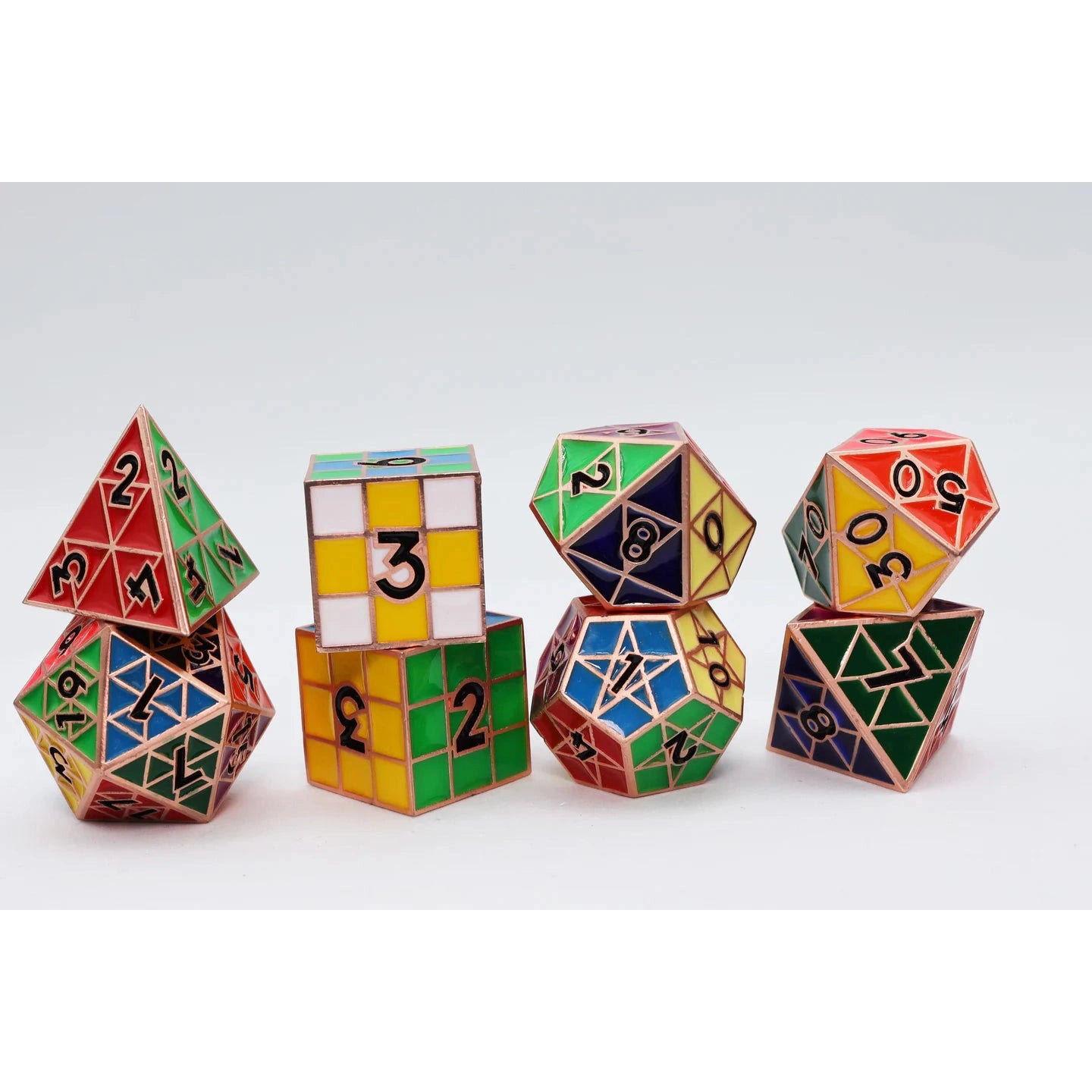 Foam Brain Games Dice Puzzle Box Poly Set