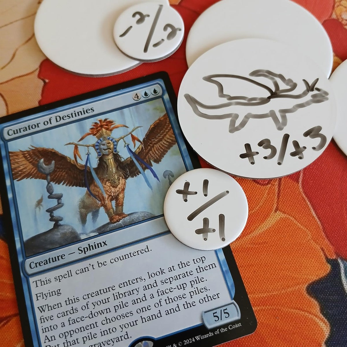 Futhark 100 Dry Erase Tokens for DND – Reusable RPG Tokens in 2 Sizes for Combat Tracking, Initiative, Conditions, and Effects – Reusable Circle Markers for Tabletop Board Games Accessories 100 PCS