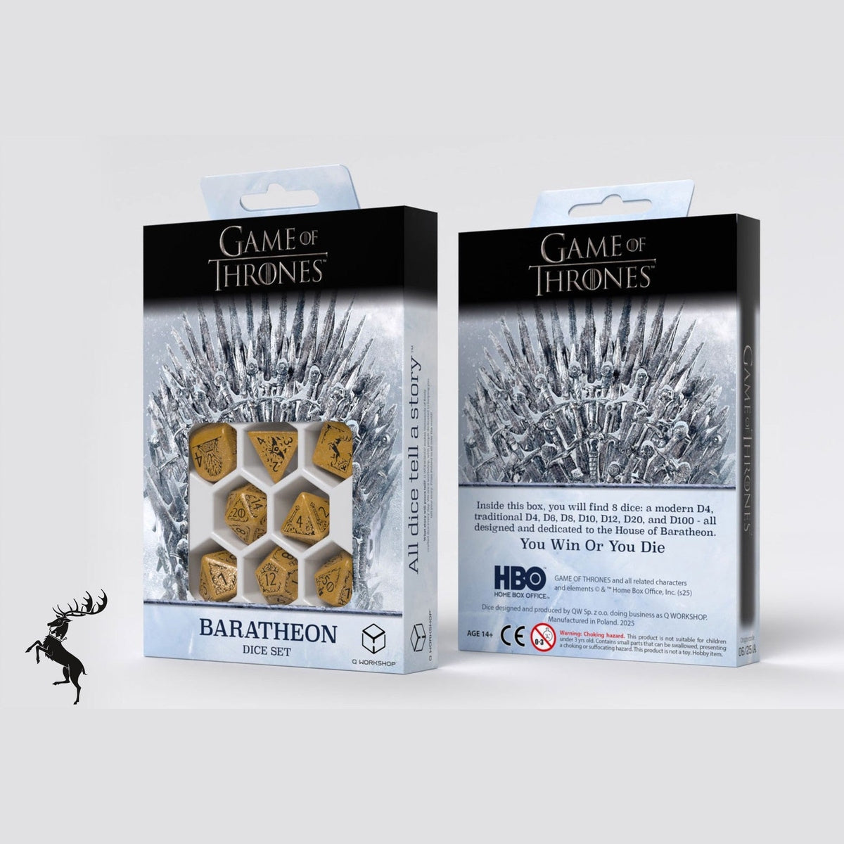 Game of Thrones Dice: Baratheon Dice Set