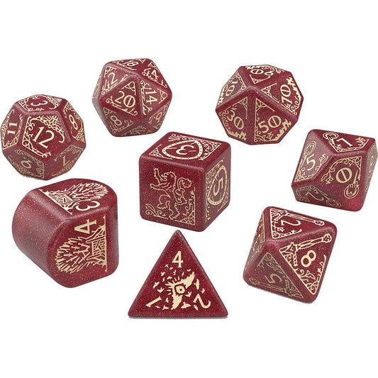 Game of Thrones Dice: Lannister Dice Set 7