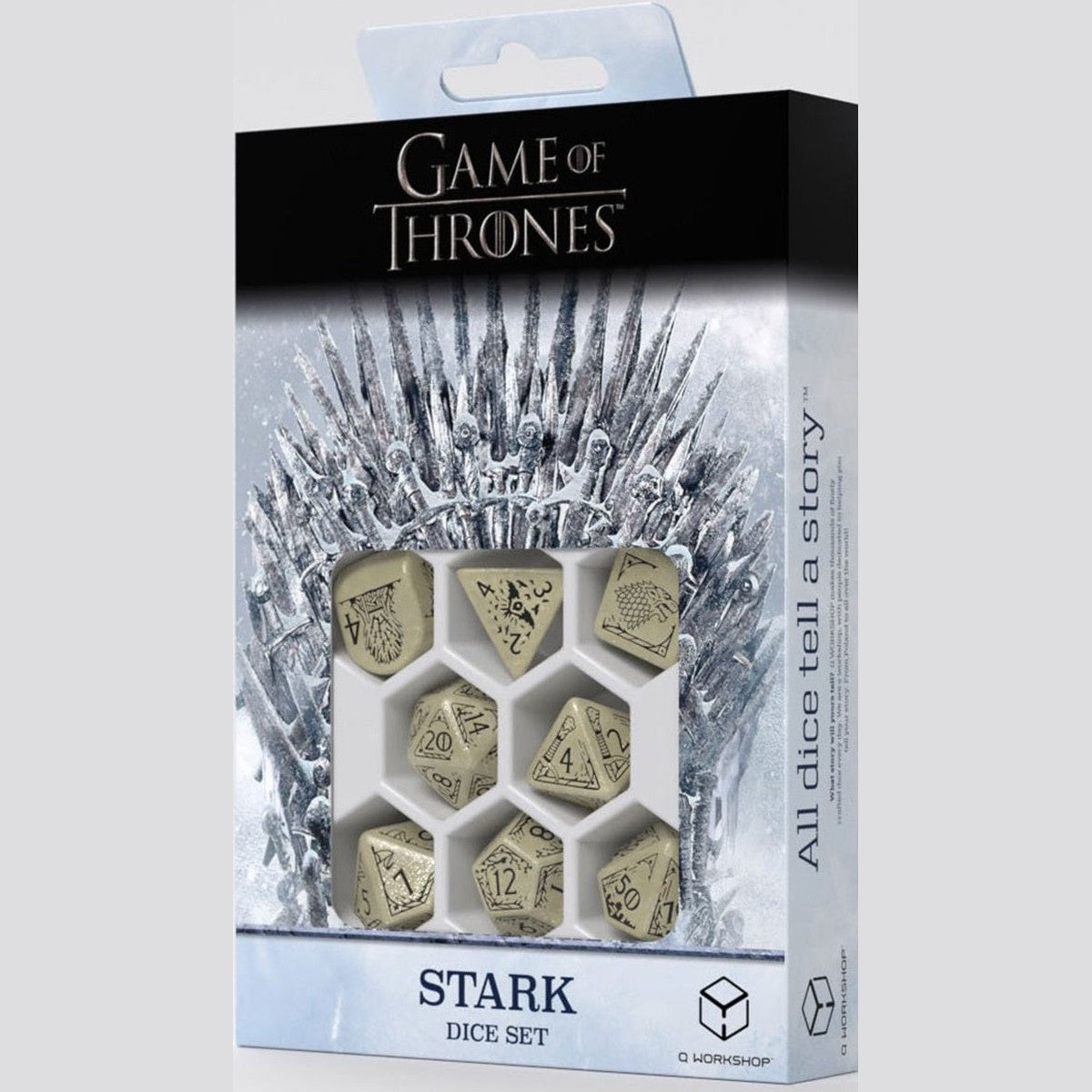 Game of Thrones Dice: Stark Dice Set