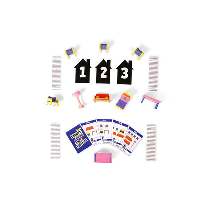 Giants Moving Tiny Furniture