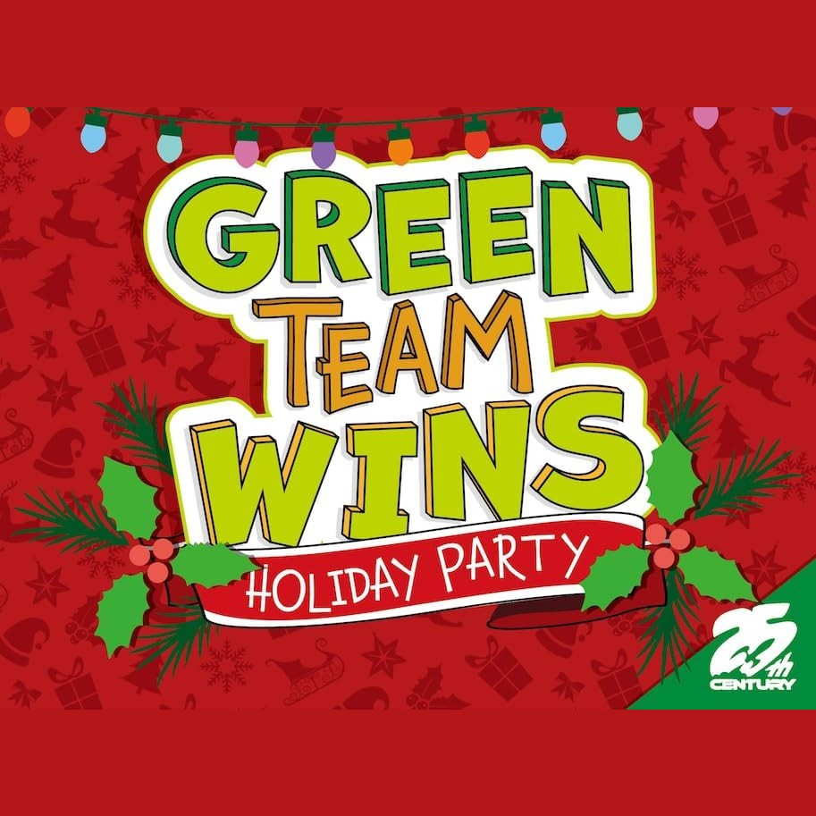 Green Team Wins: Holiday Party