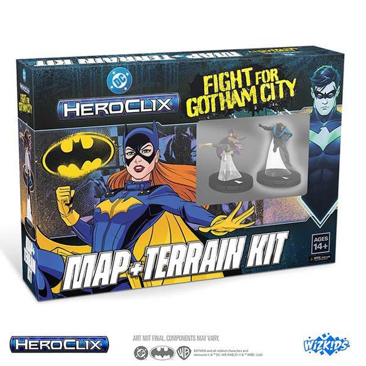 HeroClix: DC- Fight for Gotham City- Map and Terrain Kit