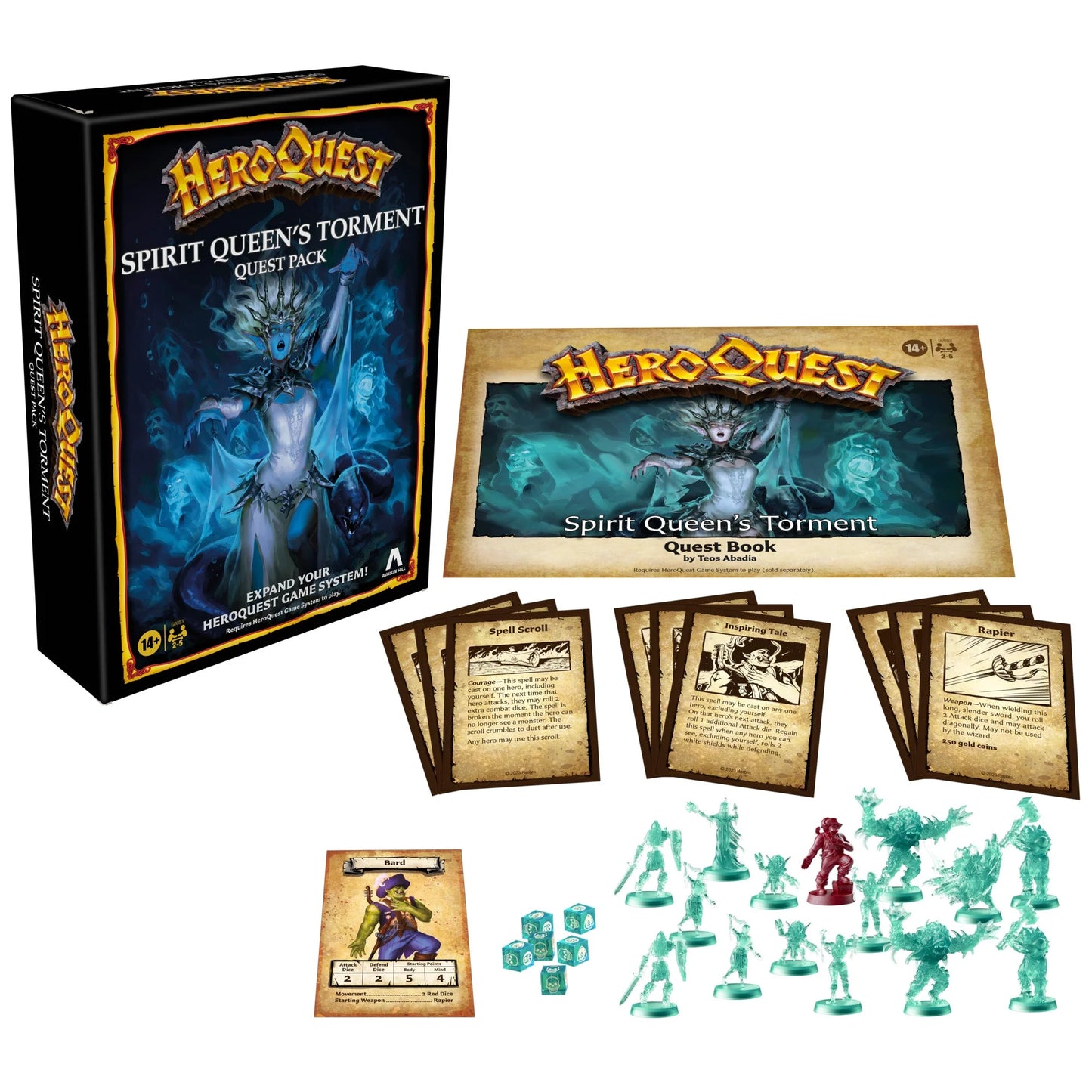 HeroQuest Spirit Queen's Torment Quest Pack