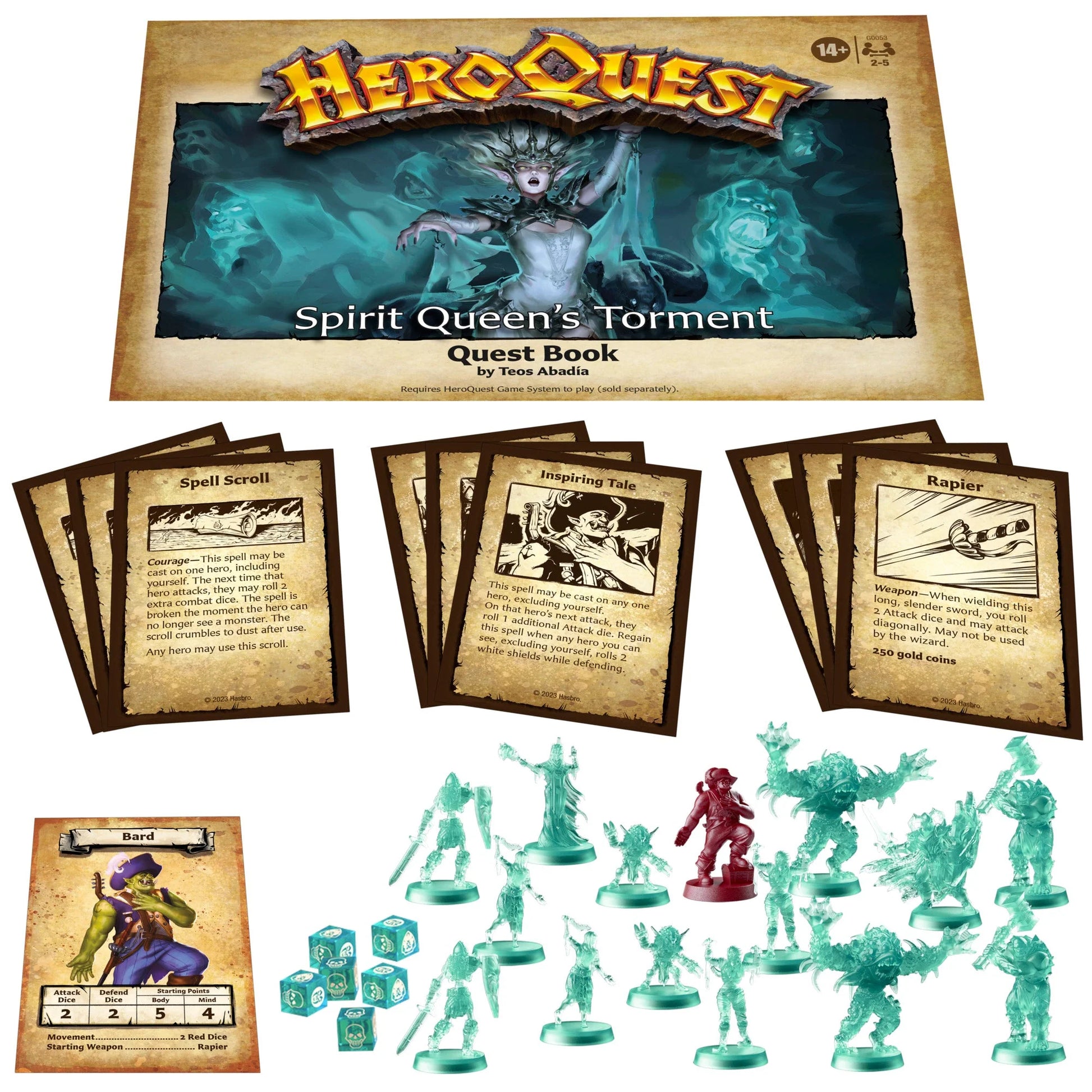 HeroQuest Spirit Queen's Torment Quest Pack