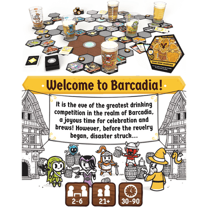 Heroes of Barcadia Board Game
