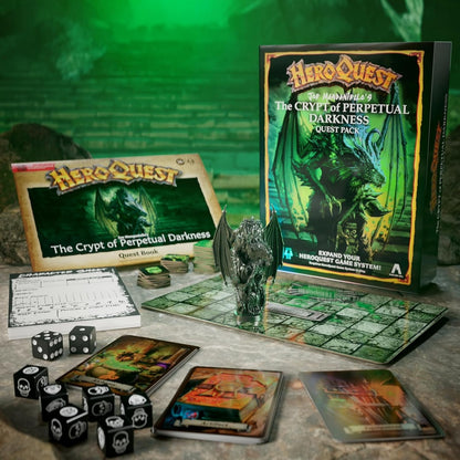Heroquest: Crypt Of Perpetual Darkness Quest Pack Copy