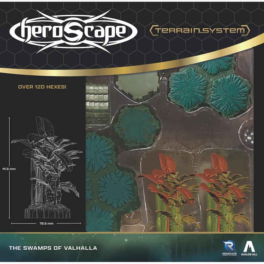 Heroscape: The Swamps Of Valhalla Terrain Expansion