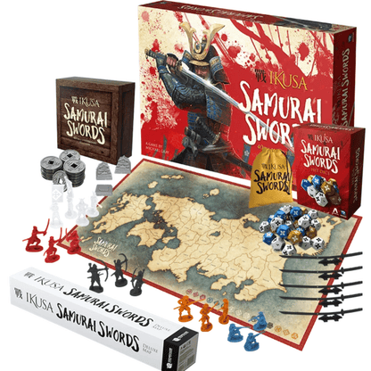 Ikusa Samurai Swords 40th Anniversary Edition Board Game Shogun
