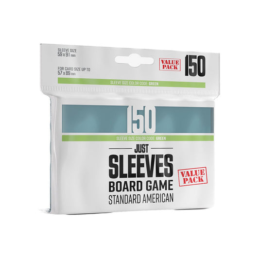 Just Sleeves - Standard American Value Pack 150