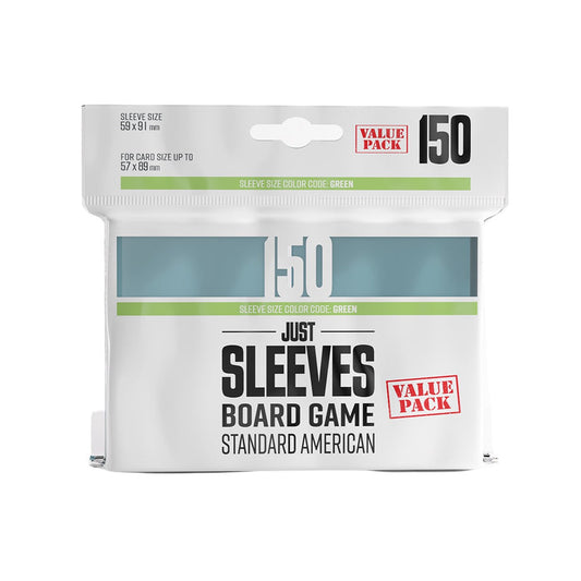 Just Sleeves - Standard American Value Pack 150