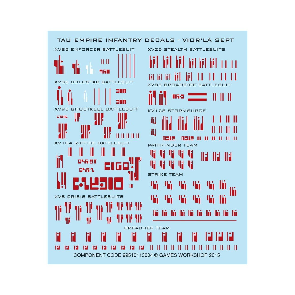 Kill Team: XV26 Stealth Battlesuits