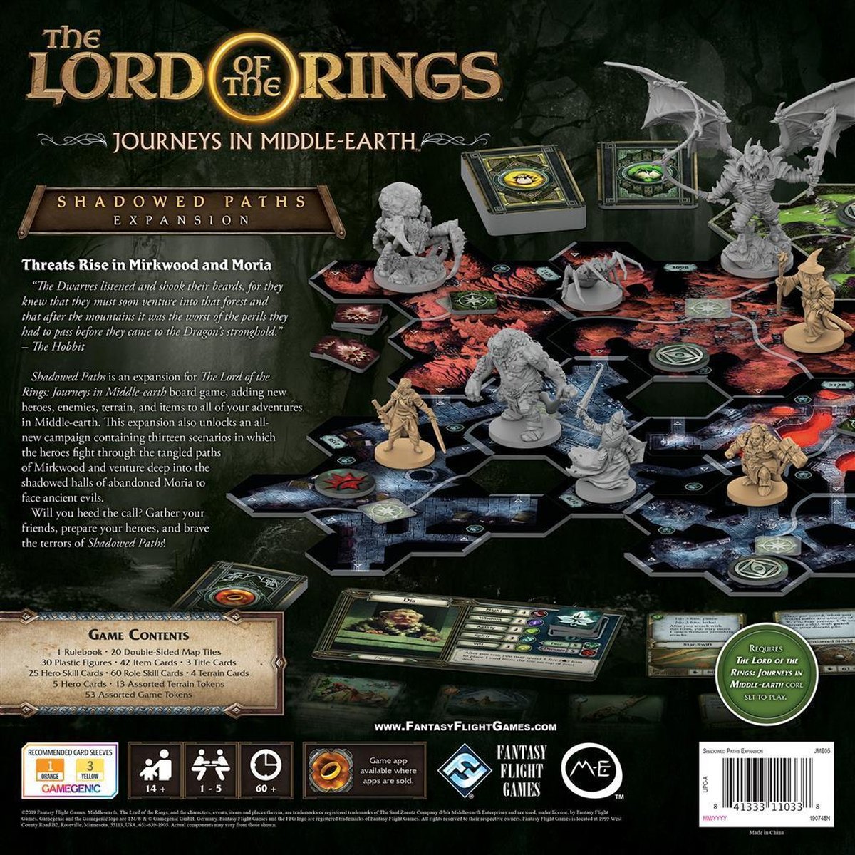 Lord of the Rings Journeys in Middle-Earth: Shadowed Paths