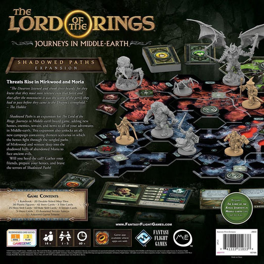 Lord of the Rings Journeys in Middle-Earth: Shadowed Paths