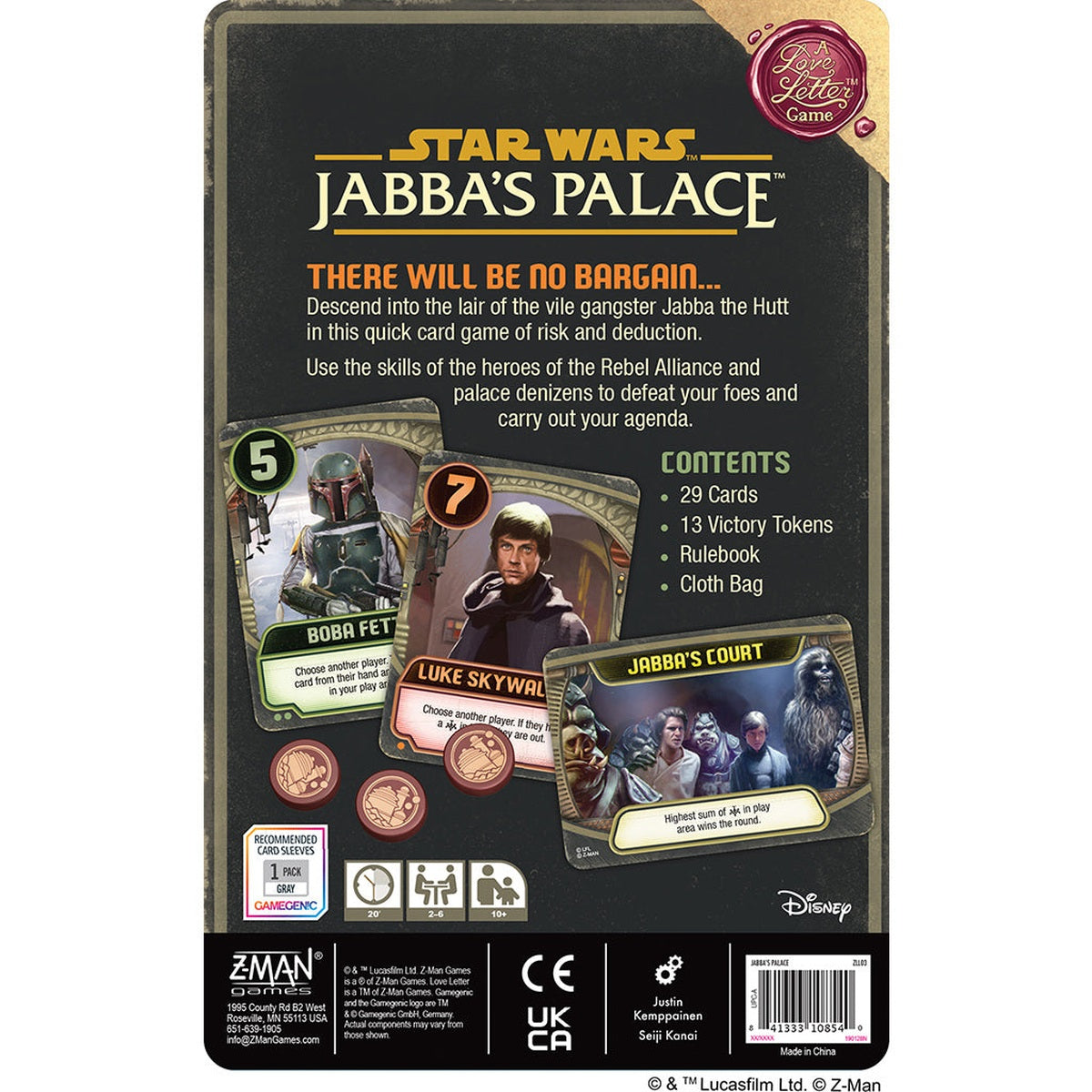 Love Letter Jabba's Palace
