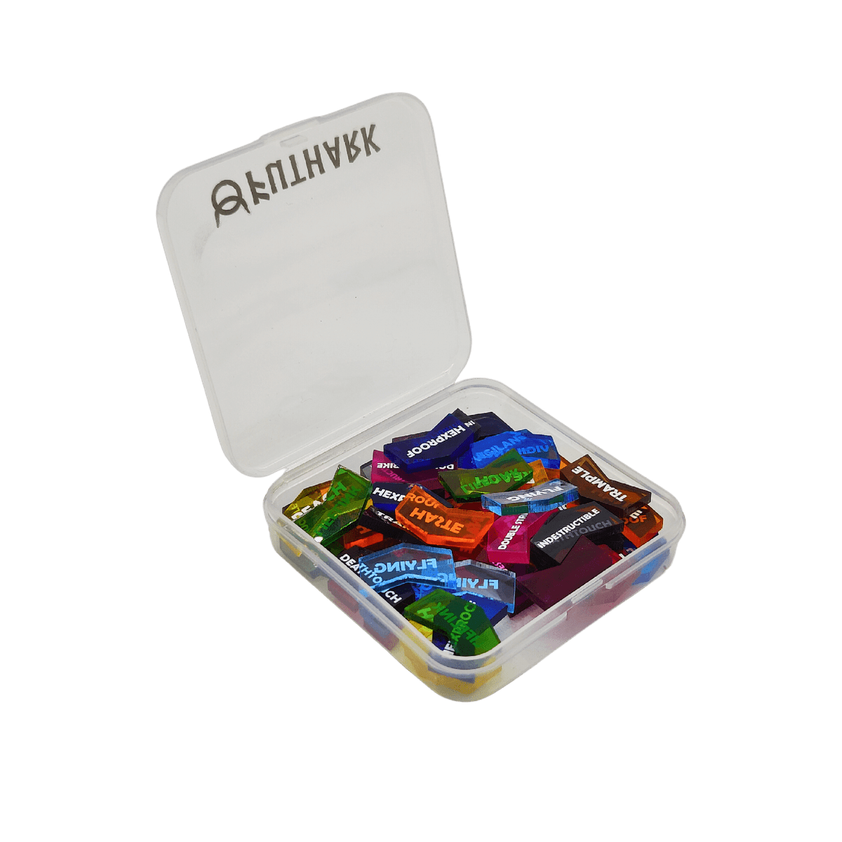 MTG Keyword Counters - Set of 60 Color Coded Tokens for Magic: The Gathering