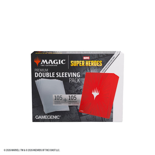 Magic: The Gathering Marvel Super Heroes Premium Double Sleeving Pack 100