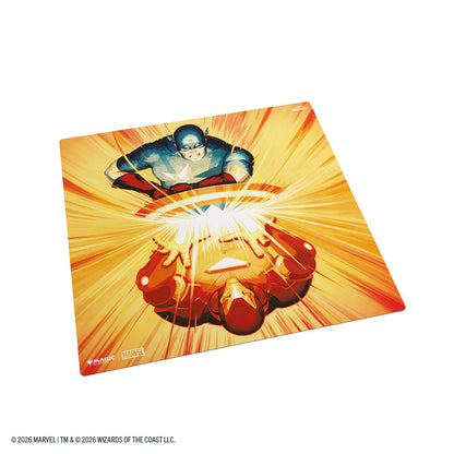 Magic: The Gathering Marvel Super Heroes Prime 2-Player Playmat - Iron Man/Captain America