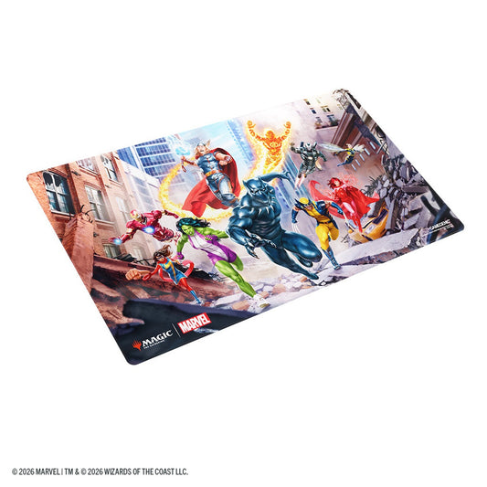 Magic: The Gathering Marvel Super Heroes Shiny Playmat
