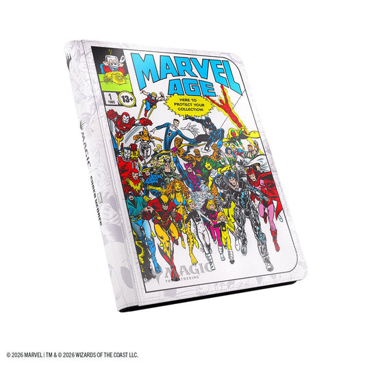Magic: The Gathering Marvel Super Heroes Zip-Up Album 18-Pocket
