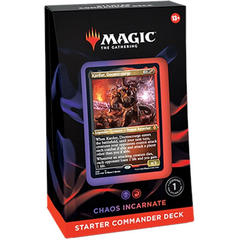 Magic The Gathering: Starter Commander Decks SCD