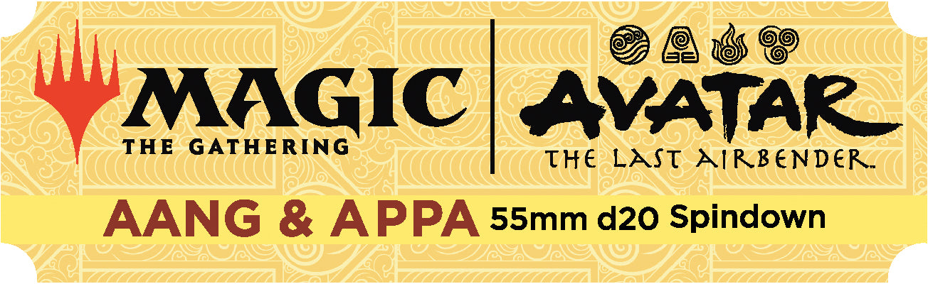 Magic the Gathering CCG: Avatar - The Last Airbender 55mm Spindown d20
